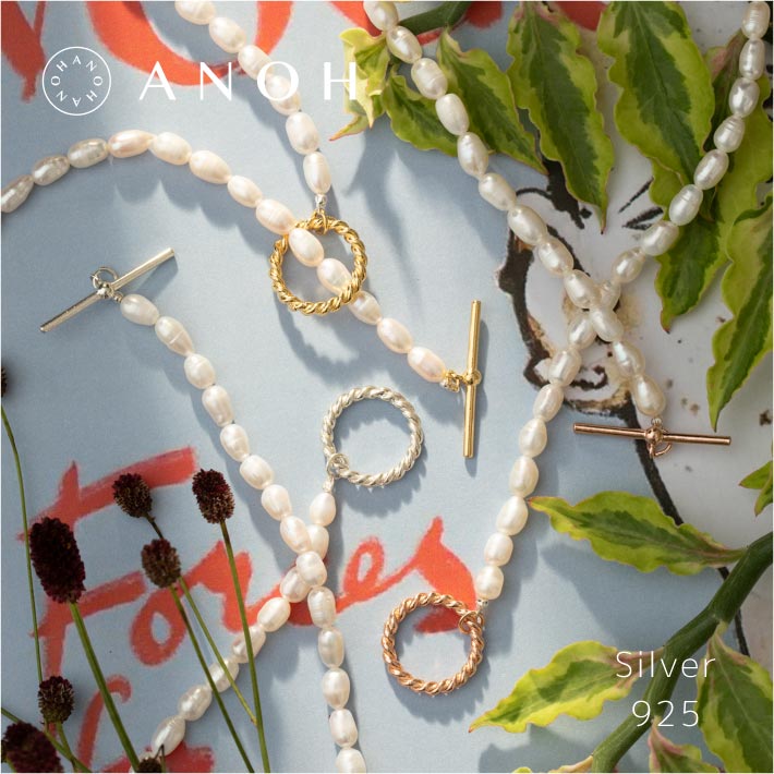 【Silver925】Tバーパールネックレス【レディース アクセサリー ネックレス シルバー925 シルバー ゴールド ピンクゴールド パール フォーマル フォーマル セレモニー 卒業式 入学式 結婚式 】のサムネイル
