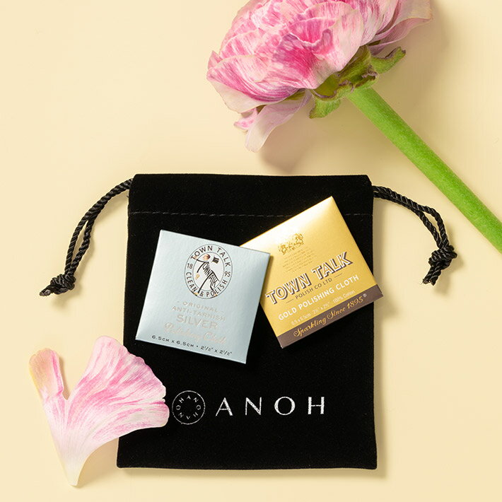シルバー&ゴールドクリーナーポーチセット【シルバー磨き ギフト プレゼント クリーナー アクセサリー ジュエリー】