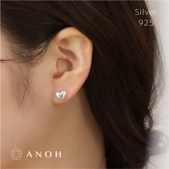 ハートピアス 【SALE50%OFF】【ジューンブライド☆お呼ばれアクセサリー】【Silver925】ハートピアス【レディース ジュエリー アクセサリー イヤリング ピアス シルバー925 シルバー ゴールド おしゃれ 大人かわいい】（両耳用）