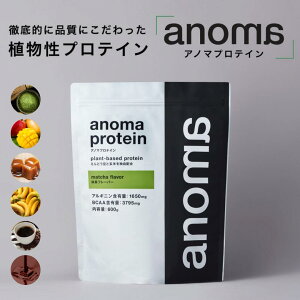 【10%OFFクーポン】【公式】植物性プロテイン ｜anoma アノマプロテイン 600g | 人工甘味料不使用 ピープロテイン ( えんどう豆プロテイン ) × ライスプロテイン( 玄米プロテイン ) チョコレート 抹茶 コーヒー マンゴー キャラメル バナナ