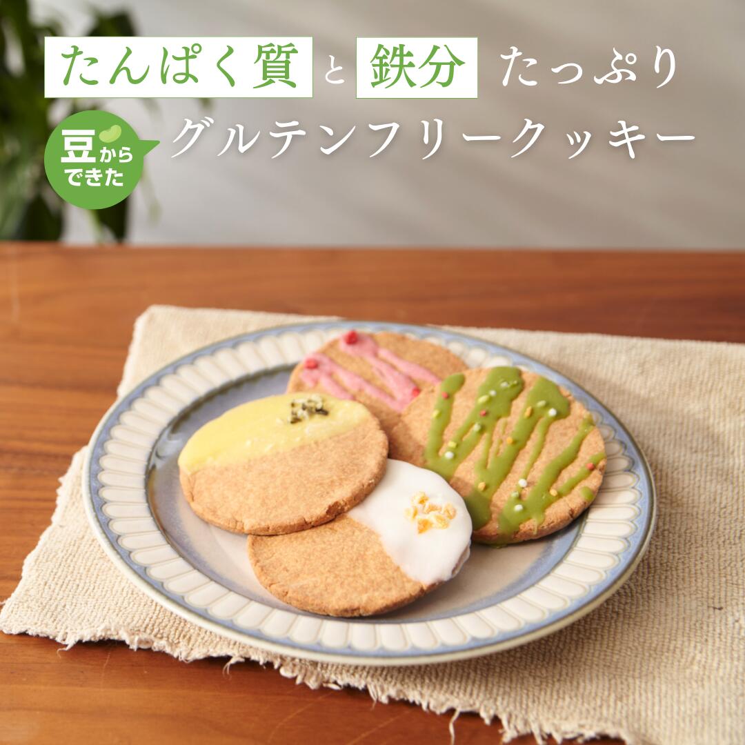 【20日20%OFF】鉄分 たんぱく質 たっぷり グルテンフリー クッキー 8枚入 人工甘味料 不使用 米粉 甘酒..