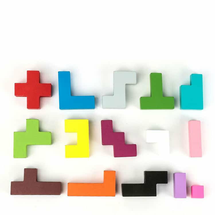 キューブパズル 木のおもちゃ 頭脳ゲーム 立体パズル 木のおもちゃ パズル 子供 女の子 男の子 立体パズルブロック キューブ 組み合わせパズル 絵合わせ ブロック 送料無料 カラフル 木のおもちゃ 知育玩具 3