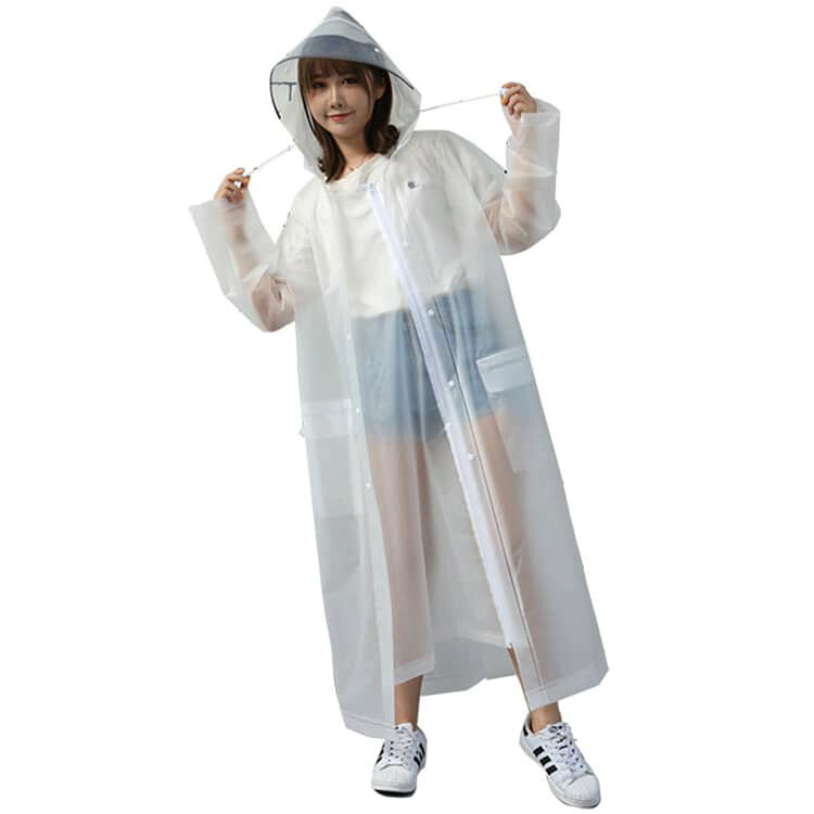 ANOMALYの自転車 雨具 バイク レインコート リュック対応 二重ツバ 透明防雨カバー付き 超撥水 レインウェア 透明防雨カバー付き 通学 カッパ レインポンチョ レインスーツ レインコート 大きいサイズ 男女兼用 送料無料 豪雨対応 軽量｜アングル2