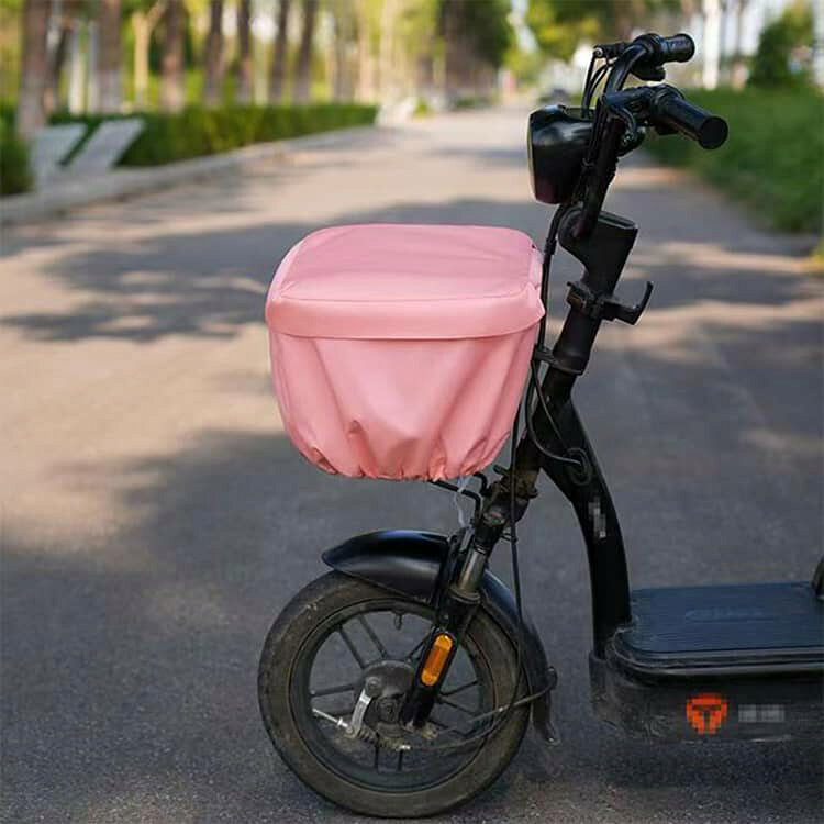 前かごカバー 水に強い 自転車用 前かご カバー ママチャリ 雨よけ サイクルカバー...