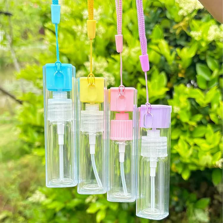化粧水ボトル 10ml 香水ボトル 透明 スプレーボトル 詰め替えボトル アトマイザー ...