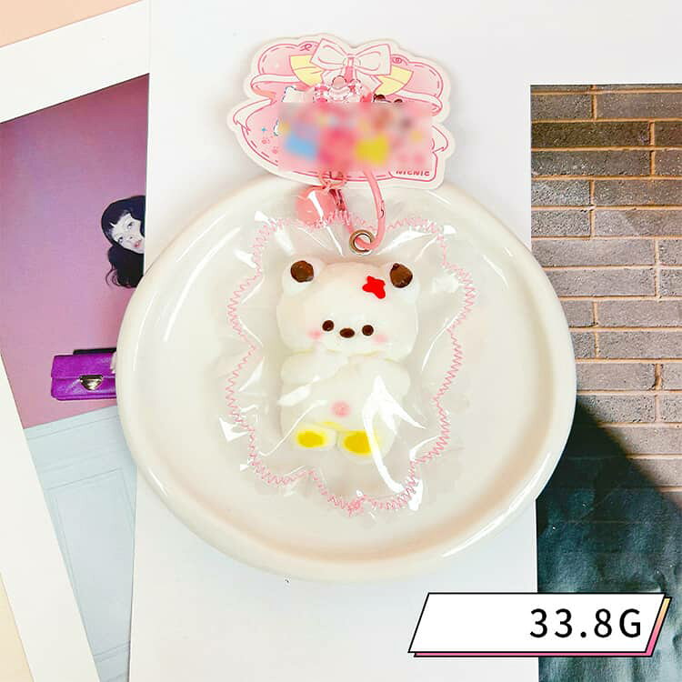 水感スクイーズ 握る 動物シリーズ ストレス解消 スクイーズ ぷにぷに柔らか 水感スクイーズ かわいい そっくり 低反発 もちもち おしゃれ オシャレ Y2K 握って遊ぶ おもちゃ クリーム感スクイーズ キーホルダー チャーム 食品グレードのシリコン anomaly-10007453 ANOMALY サンプル画像2
