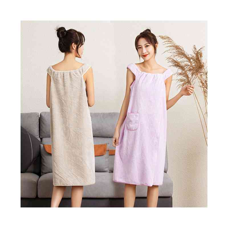 バスローブ レディース タオル地 風呂上り バスラップ 速乾 キャミワンピース タオル ママ ルームウェア ふわふわ マイクロファイバー 洗える 湯上り