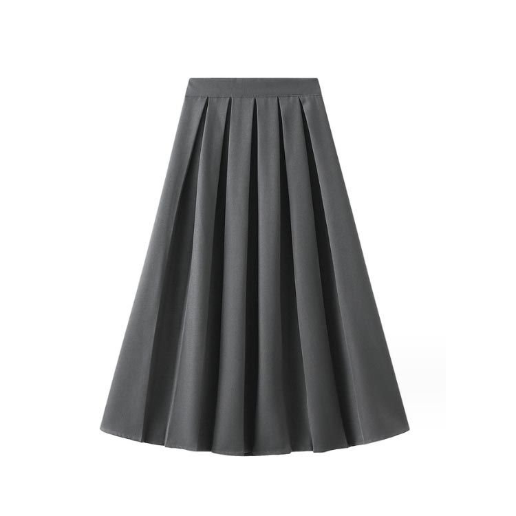 ロング丈 プリーツスカート きれいめ レディース スカート 体型カバー オフィス 春秋冬 ボトムス カジュアル フレアスカート Aライン コーデ ビジネス プリーツ スカート ヒップ隠し おしゃれ とろみ感 森ガール おでかけ シンプル 後ろウエストゴム