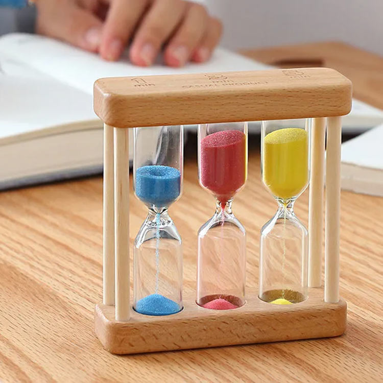 時間 3分 砂 1分 5分 時間管理 タイマー 計測 砂時計 3色 カラフル ウッドフレーム 時間計測 学習 宿題 置時計 勉強 置き時計 料理 木 時計 おしゃれ 木製 即出荷 食事 マルチカラー