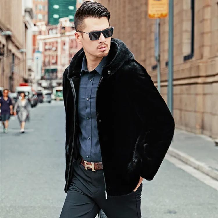 長袖 ファージャケット 中綿コート フェイクフ...の紹介画像2