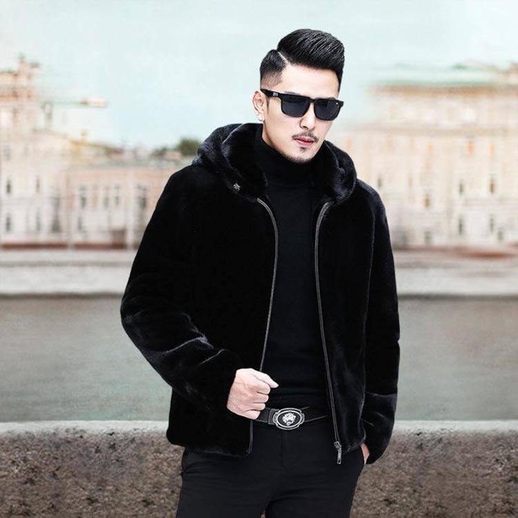 長袖 ファージャケット 中綿コート フェイクフ...の紹介画像3