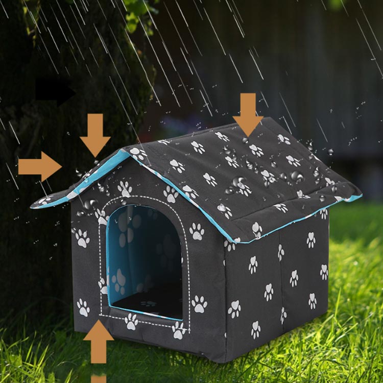 屋外 野良 ペットハウス ペットベッド 猫 ハウス 犬 ハウス 屋外 暖かい 防雨 防風 防雪 S M L 折りたたみ式 小型犬 中型犬 アウトドア 安全 子猫 厚め 隠れ家 保温防寒 滑り止め 春夏 秋冬 かわいい 四季通用 3