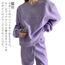 セットアップ レディース ジャージ スウェット 上下セット 長袖 トレーナー ロングパンツ 運動服 スポーツウェア 部屋着 韓国風 ジュアル 着痩せ トレーニン...