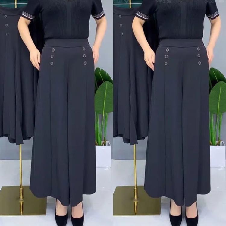 レディース パンツ ワイドパンツ 春 夏 ボトムス フレアパンツ 涼しい ガウチョパ...