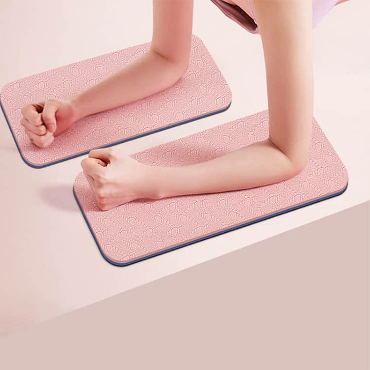 2枚組 ヨガパッド 筋トレ ヨガパッド ヨガプロップ 0.6cm 体幹トレイナー クッショ...