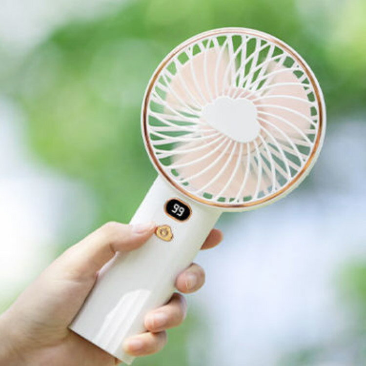 ハンディファン ハンディ扇風機 携帯扇風機 2WAY 卓上扇風機 手持ち扇風機 USB扇風機 風量5段階調節 ミニ扇風機 ミニファン 携帯ファン 10000mAh バッテリー内蔵 USB充電式 小型扇風機 軽量 コンパクト 持ち運び ポータブルファン 可愛い 熱中症対策 オフィス アウトドア