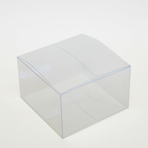 Rakuten - クリアケース (105 x 105 x 65 mm) プレゼント用ギフトボックス クリアボックス 底ロックSS