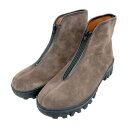 REPRODUCTION OF FOUND リプロダクションオブファウンド 国内正規 RUSSIAN MILITARY BOOTS 540SS BROWN SUEDE ロシア軍 ロシアンミリタリーブーツ ジップ スエード 茶 43 27.5 28【中古】