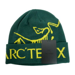 ARC'TERYX アークテリクス 国内正規 Bird Word Toque バードワードトーク ロゴジャカードビーニー ニットキャップ X000006644 Pytheas Lampyre グリーン 緑 One Size F【中古】