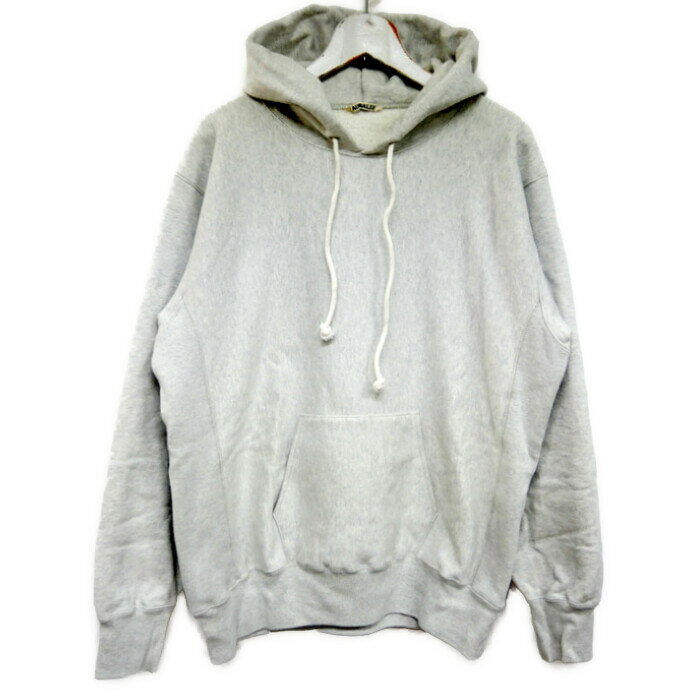 AURALEE オーラリー 国内正規 22AW HIGH COUNT HEAVY SWEAT P/O PARKA ハイカウントヘビースウェット プルオーバーパーカー A22AP01HU TOP GRAY トップグレー 5