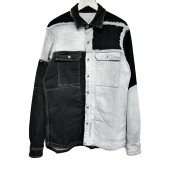 DRKSHDWbyRickOwenså20SSDENIMOUTERSHIRTOVERSHIRTǥ˥ॷĥѥåڤؤDU20S5753-SCOMW1WHITEBLACKSš