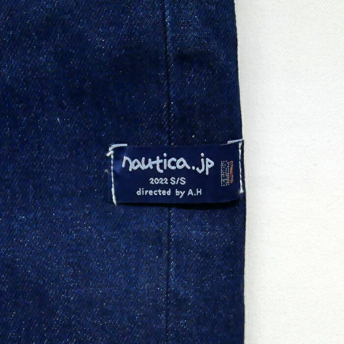 NAUTICA directed by A.H AKIO HASEGAWA ノーティカ 長谷川昭雄 国内正規 22SS 5 Pocket Baggy Denim Shorts バギーデニムショーツ 222-1429 INDIGO ONEWASH インディゴ XL【中古】