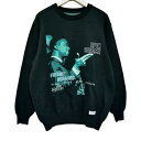 WACKO MARIA×BLUE NOTE ワコマリア ブルーノート 国内正規 23AW JACQUARD SWEATER TYPE-3 クルーネックニット ジャカードセーター BLUENOTE-WM-KN03 ONE BLACK 黒 M【中古】