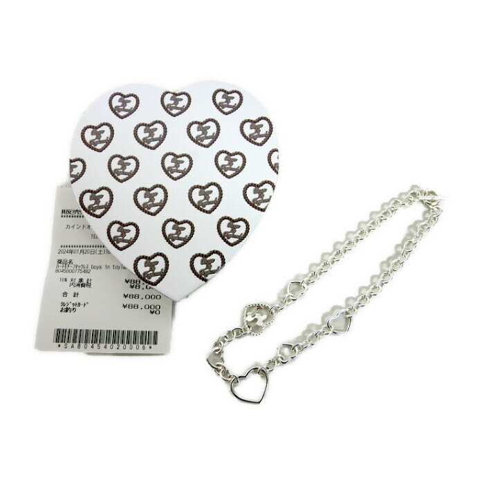 SHERMER ACADEMY×Boys in Toyland シャーマーアカデミー ボーイズイントイランド 23AW Heart Necklace ハートネックレス チョーカー SILVER925 シルバー