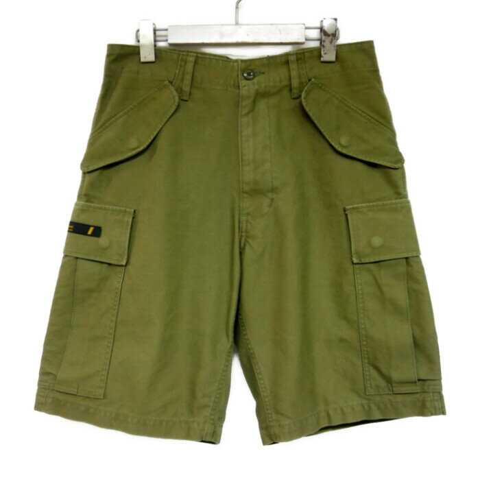 WTAPS ダブルタップス 国内正規 20SS CARGO SHORTS 01 COTTON SATIN カーゴショーツ ショートパンツ 201WVDT-PTM05 OLIVE DRAB OD オリーブドラブ 01 S