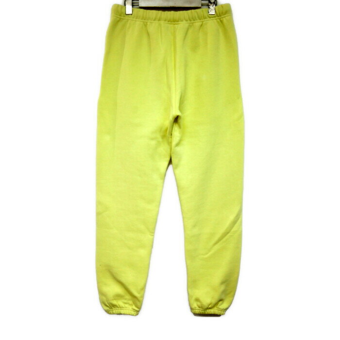 ESSENTIALS FEAR OF GOD FOG エッセンシャルズ 国内正規 SWEAT PANTS スウェットパンツ イージーパンツ 130SU222026F CANARY YELLOW キャナリー S【中古】