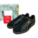 PUMA×ONE PIECE プーマ ワンピース 国内正規 24SS SUEDE 4 ONE PIECE スウェード 黒ひげ ティーチ 396525-01 BL...