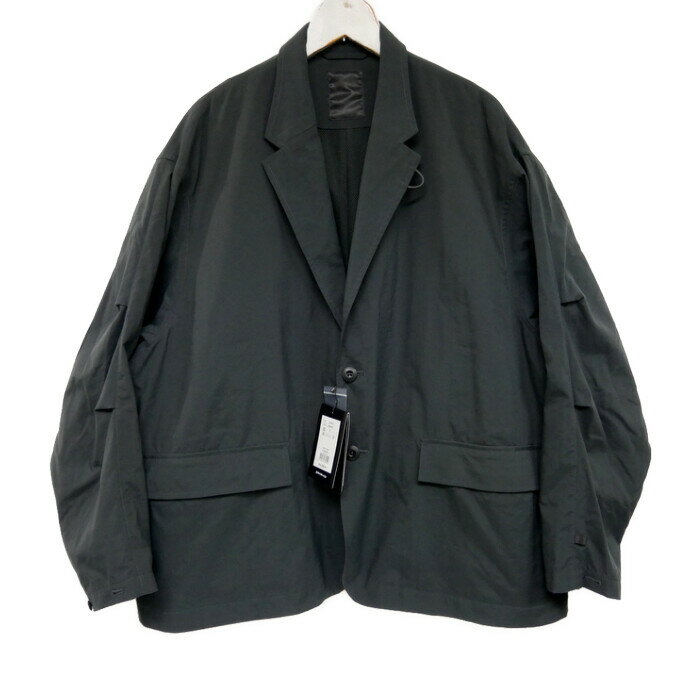 DAIWA PIER39 ダイワピア 国内正規 23SS TECH BUSH 2B JACKET テックブッシュ2Bジャケット テーラード ワイドシルエット BJ-54023 INK BLACK インクブラック 黒 M【中古】