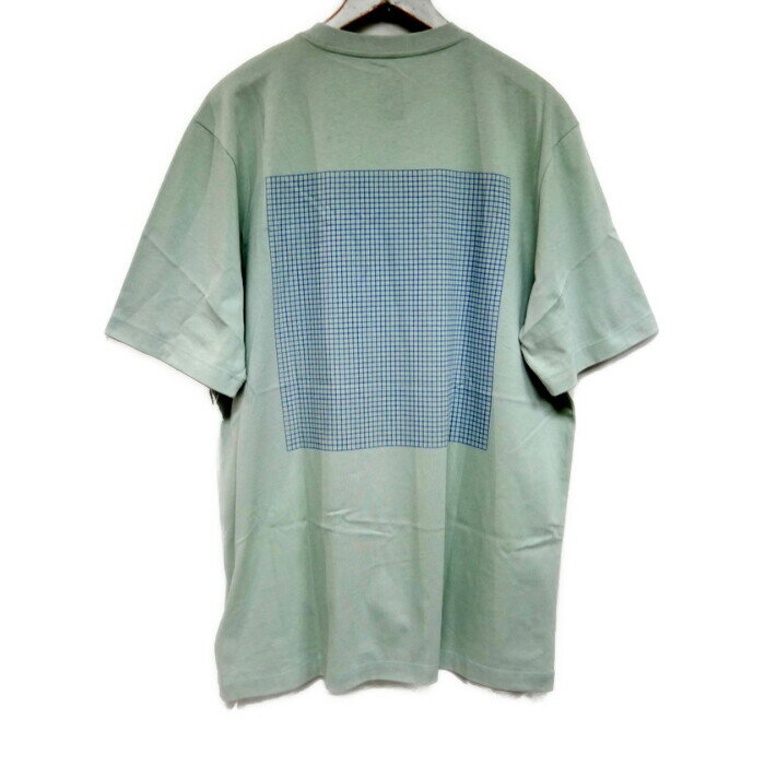 OAMC×BIOTOP OVER ALL MASTER CLOTH ルークメイヤー ビオトープ 国内正規 オープン限定 FUKUOKA OPEN LIMITED S/S TEE Tシャツ 青 L【中古】