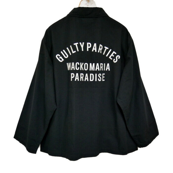 WACKO MARIA/ワコマリア刺繍シャツ 中古・古着通販】WACKO MARIA (ワコマリア) PARADICE刺繍襟開シャツ