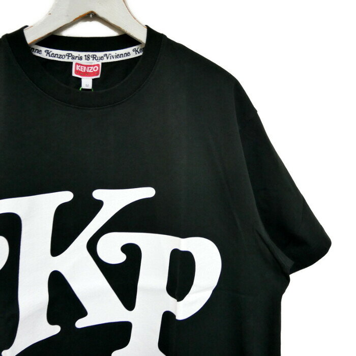 KENZO by NIGO ケンゾー 国内正規 24SS KENZO BY VERDY OVERSIZE T-SHIRT オーバーサイズTシャツ FE55TS1414SY BLACK ブラック 黒 M【中古】