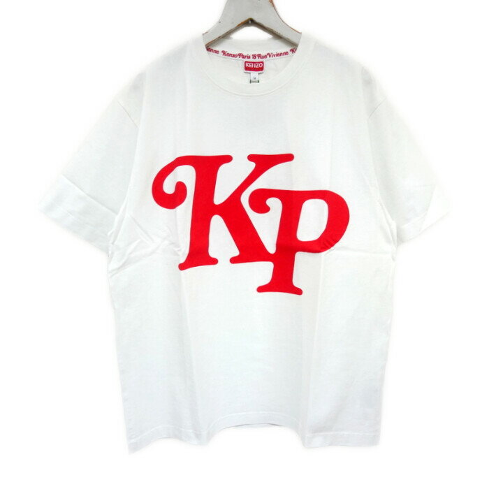 KENZO by NIGO ケンゾー 国内正規 24SS KENZO BY VERDY OVERSIZE T-SHIRT オーバーサイズTシャツ FE55TS1414SY WHITE ホワイト 白 M【中古】