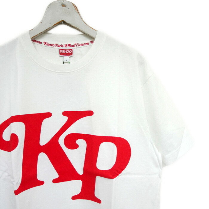 KENZO by NIGO ケンゾー 国内正規 24SS KENZO BY VERDY OVERSIZE T-SHIRT オーバーサイズTシャツ FE55TS1414SY WHITE ホワイト 白 M【中古】