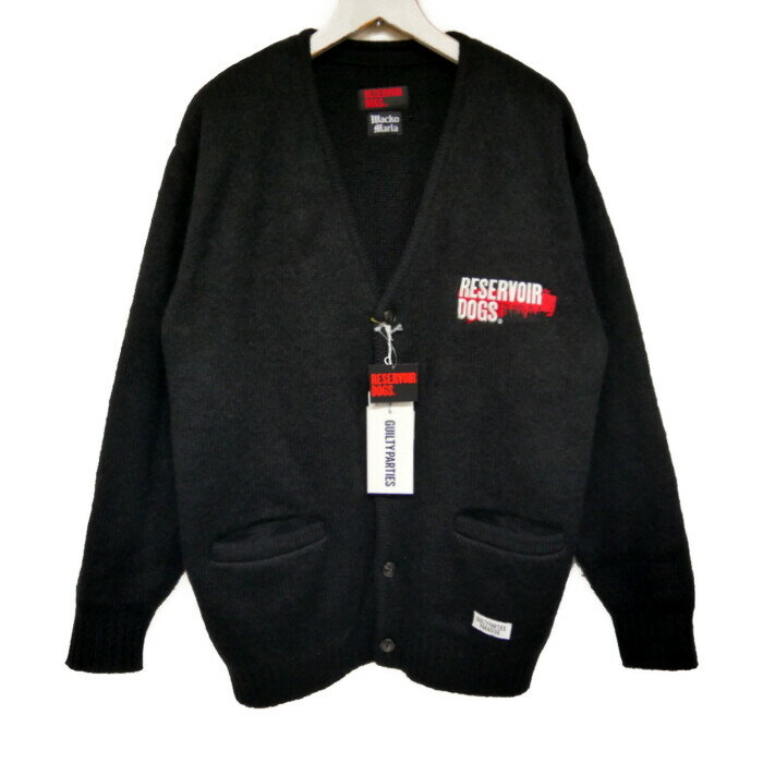 商品説明商品詳細WACKO MARIA×RESERVOIR DOGS 素材モヘア×ナイロン×ウールサイズM肩幅約：54身幅約：60着丈約：72袖丈約：60カラーBLACK 状態問題個所の見受けられない極めて良好な中古品 注意モニターの発色によって色が違って見える場合がございます。