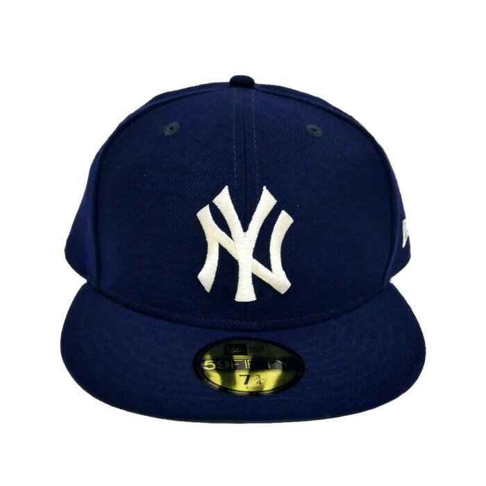 NEW ERA×the Apartment ニューエラ アパートメント別注 国内正規 59FIFTY 5950 SUN FADED FITTED CAP NEW YORK YANKEES ベースボールキャップ NAVY ネイビー 紺 7 3/4 61.5【中古】