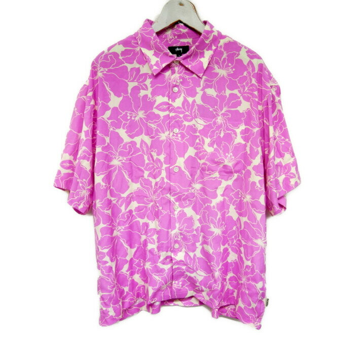 stussy ステューシー USA製 アロハシャツ L STUSSY（ステューシー） STUSSY HAWAIIAN PATTERN SS SHIRT アロハ