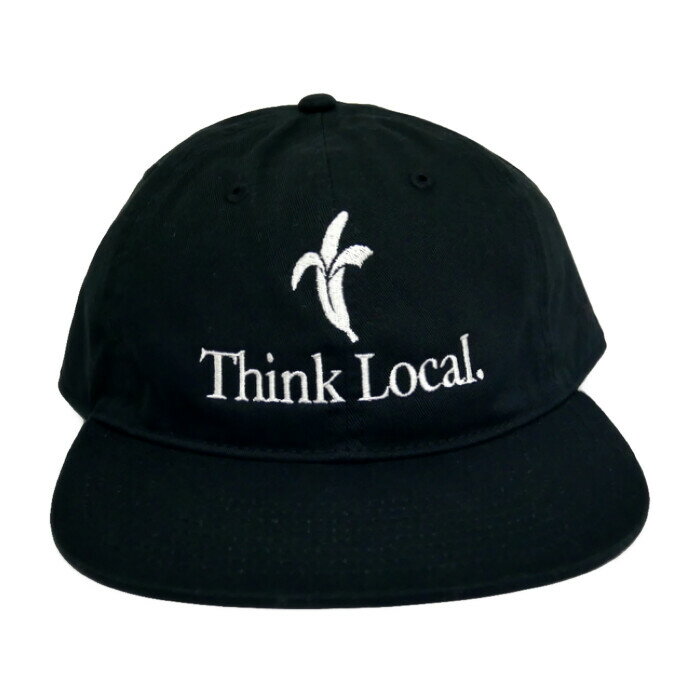 GoodGoods Tokyo グッドグッズ東京 国内正規 Think Local CAP ストラップバックキャップ BLACK ブラック 黒 FREE