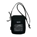 Supreme 国内正規 19SS Utility Pouch ユーティリティポーチ ネックポーチミニショルダーバッグ CORDURA Black ブラック 黒 Free【中古】