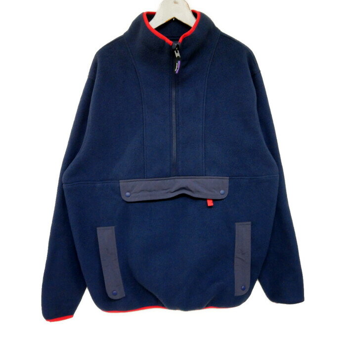 Rakuten - patagonia パタゴニア 国内正規 21AW SYNCHILLA FLEECE ANORAK シンチラ フリースアノラック プルオーバー 22980 NESM NEW NAVY SMOLDER BLUE ネイビー 紺 XL【中古】