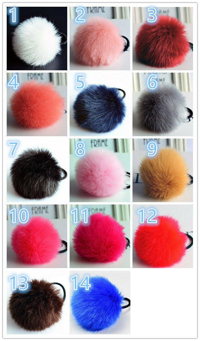 【ポイント5倍】 シュシュ ボール型 ファー ヘアゴム かわいい キッズヘア 子供 大人っぽい 大きめ おしゃれ からまない シンプル セット プレゼント ノベ...