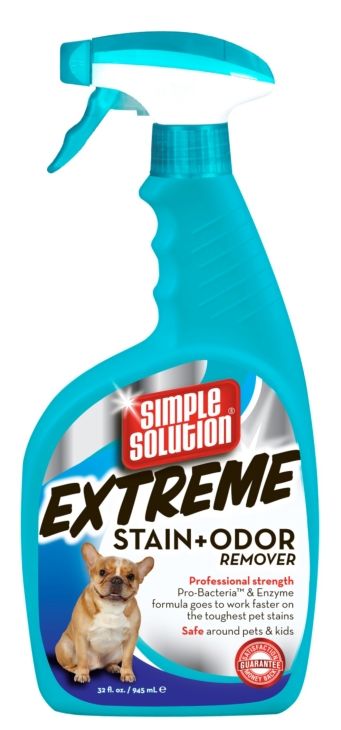 【ポイント10倍】 犬専用 強力シミ取り消臭スプレーシンプルソリューションEX - 945ml