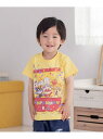 APKC/(K)おもちゃ箱柄Tシャツ ANPANMAN KIDS COLLECTION アンパンマンキッズコレクション トップス カットソー・Tシャツ イエロー ホワイト[Rakuten Fashion]