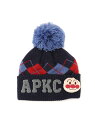 APKC/(K)アーガイル柄ニット帽 ANPANMAN KIDS COLLECTION アンパンマンキッズコレクション 帽子 ニット帽・ビーニー ネイビー ベージュ【送料無料】[Rakuten Fashion]