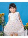 APKC/(K)ひまわり総柄チュールワンピース ANPANMAN KIDS COLLECTION アンパンマンキッズコレクション ワンピース・ドレス ワンピース...