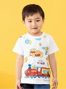 【SALE／30%OFF】APKC/(K)めくってみよう!SLマンTシャツ ANPANMAN KIDS COLLECTION アンパンマンキッズコレクション トップス カットソー・Tシャツ ホワイト ピンク【RBA_E】[Rakuten Fashion]