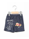 ANPANMAN KIDS COLLECTION/(K)ヒーロー柄デニムニットパンツ ANPANMAN KIDS COLLECTION アンパンマンキッズコレク...